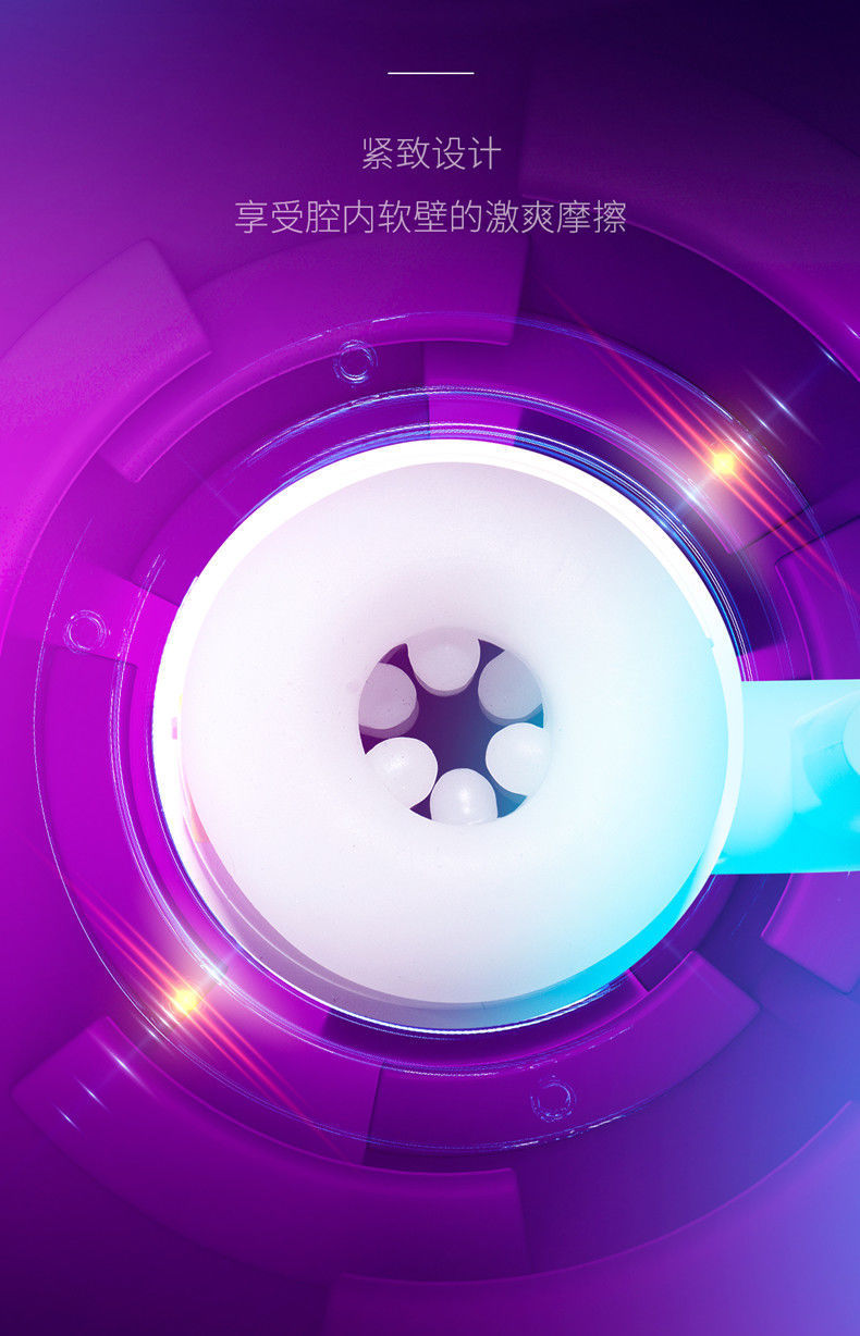 Celebrity Aircraft Cup Rocket Launcher Telescopic Rotating Masturbator for Men — detail image 14