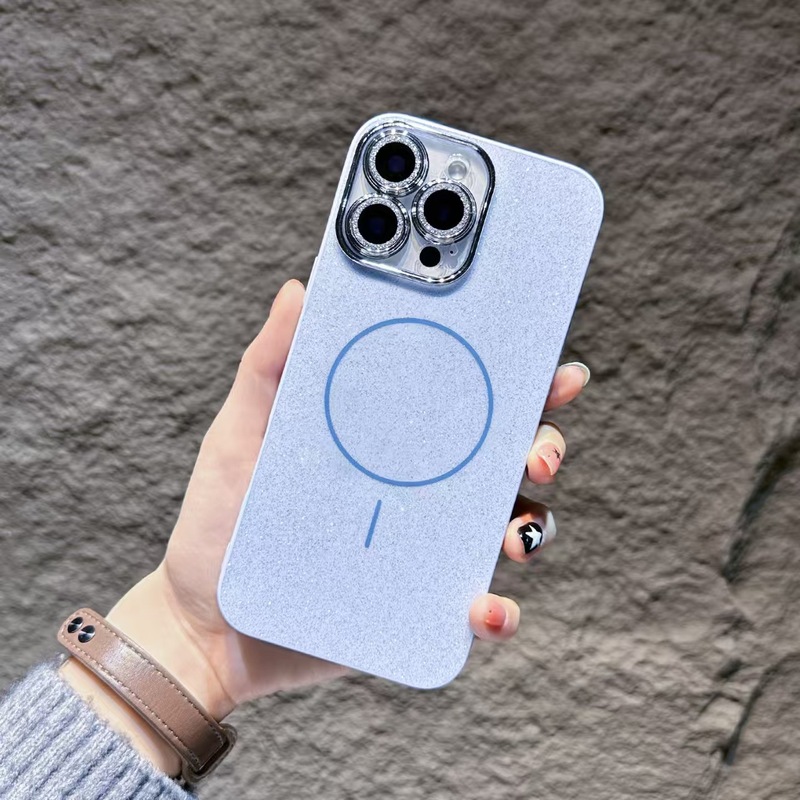 国境を越えた星空フラッシュ粉の細い磁気吸引はリンゴ16携帯電話ケースiPhone15精穴保護カバー1314全包を適用する|undefined