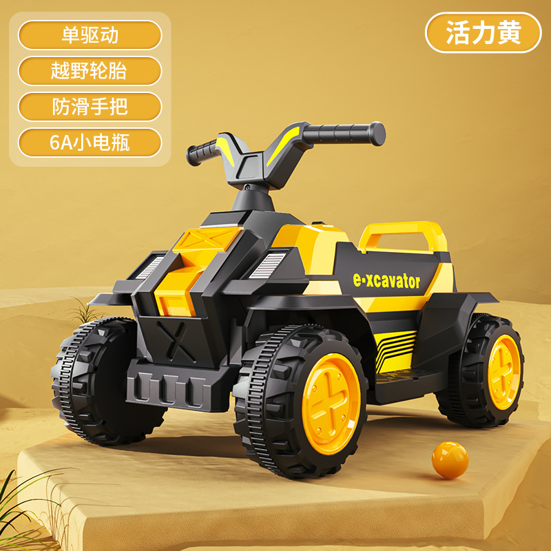 Excavadora eléctrica para niños niño portátil control remoto vehículo todoterreno excavadora ingeniería vehículo gancho máquina carro image 21