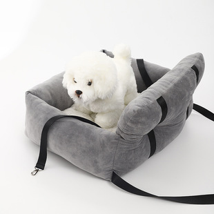 Four Seasons General Pet Cat Dog Car Kennel Car Cage Dog Kennel Handle Car Seat Pet Products Wholesale