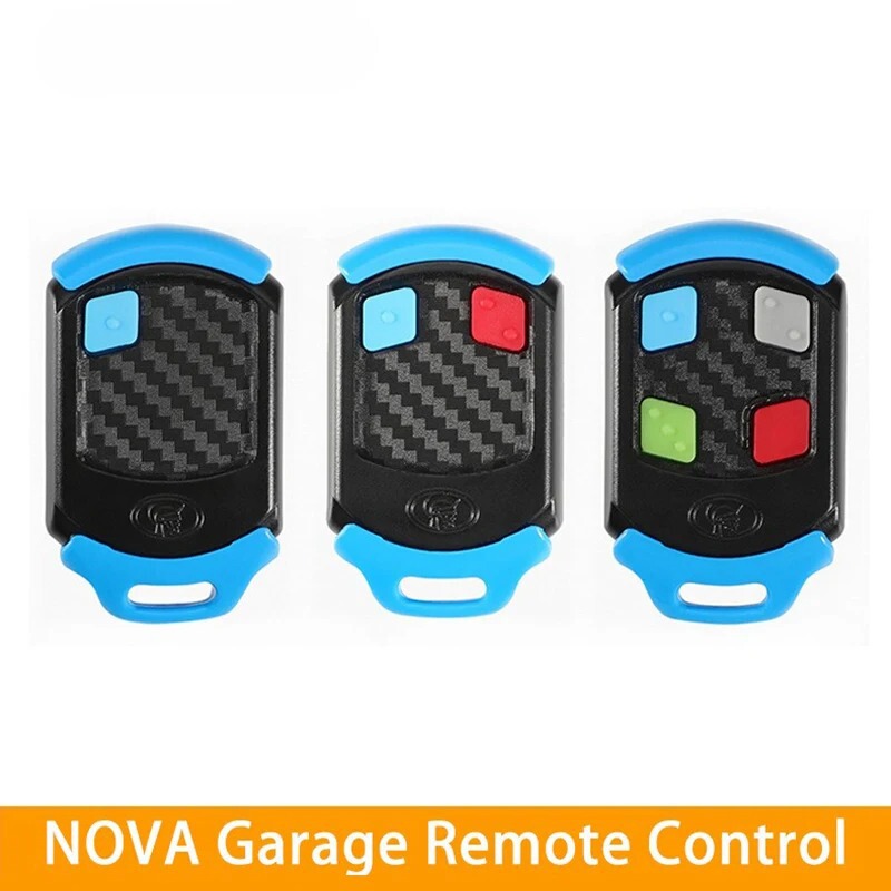 Cross-border wireless remote control compatible with South American NOVA single-button, 2-button, 4-button garage door access control remote control Cross-border wireless remote control compatible with South American NOVA single-button, 2-button, 4-button garage door access control remote control