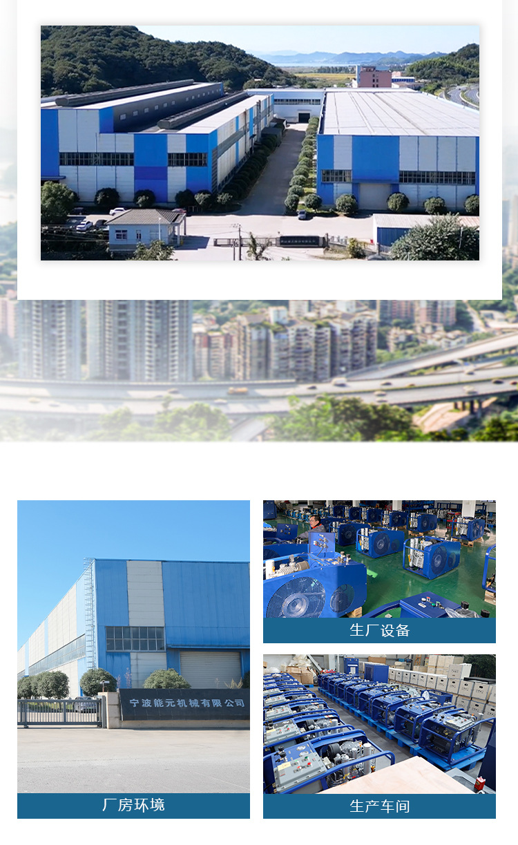 Industrial Piston-Type High-Pressure Air Compressor 1.2M³/Min Pressure 30Mpa Testing Equipment Large-Scale Equipment