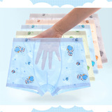 Детское летнее дышащее комфортное нижнее белье для мальчиков, сшито из модала, подходит для подростков