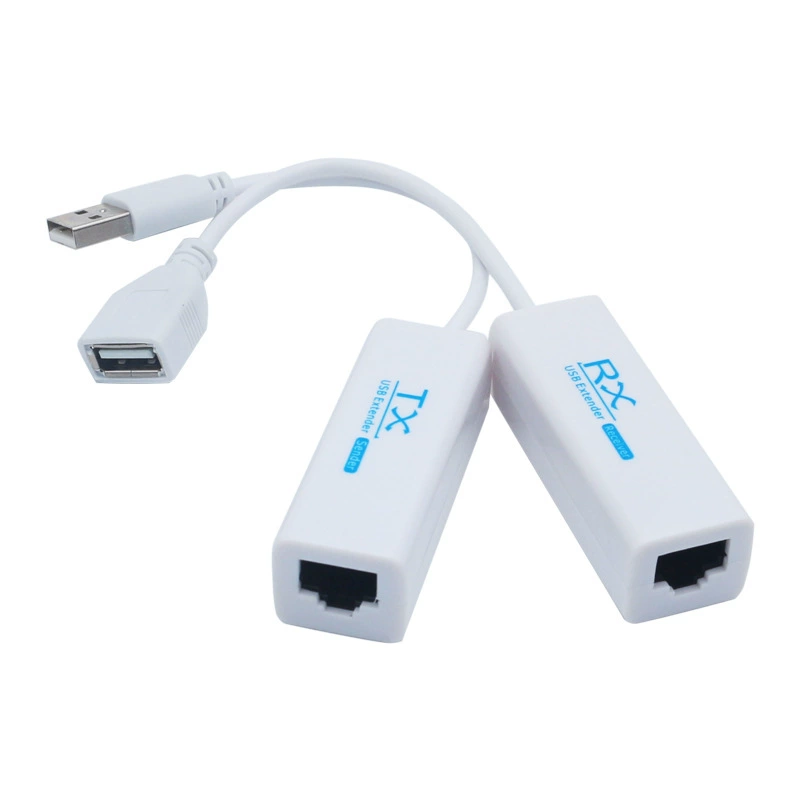 Усилитель сигнала USB удлинитель 200 м, USB 2.0 до RJ45, USB сетевой ротор
