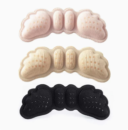 Wings dotted heel stickers invisible sponge 4D heel and foot stickers anti-slip and anti-wear foot stickers high heels anti-falling heel stickers