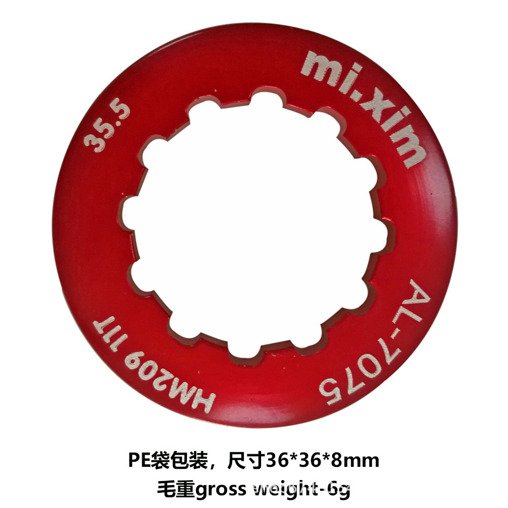 Cubierta de volante tipo camión de bicicleta de montaña cubierta de volante de aleación de aluminio cubierta de bloqueo de volante cubierta de bloqueo de volante