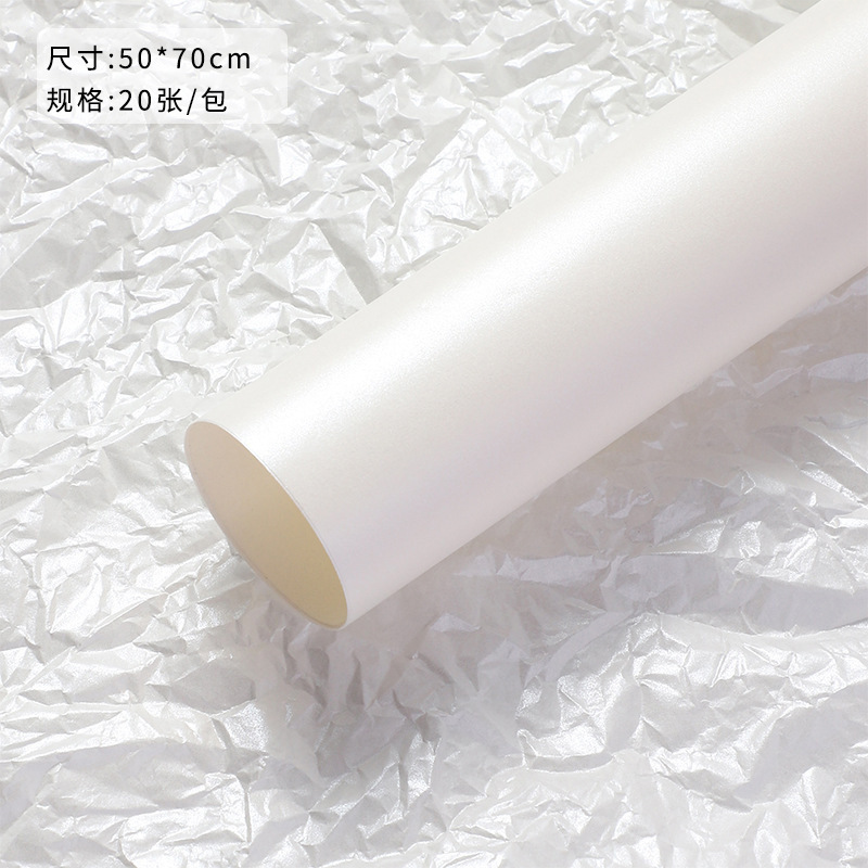 Papel de Sydney coreano al por mayor papel de embalaje de flores, regalo de pastel de sentido avanzado, ramo de papel amasado a mano, material de embalaje de frutas