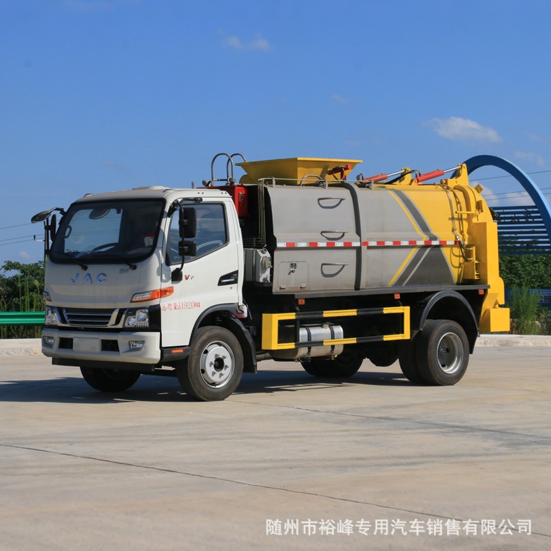 江淮8方餐厨垃圾车6方餐余垃圾收集车.东风多利卡6方泔水收集车
