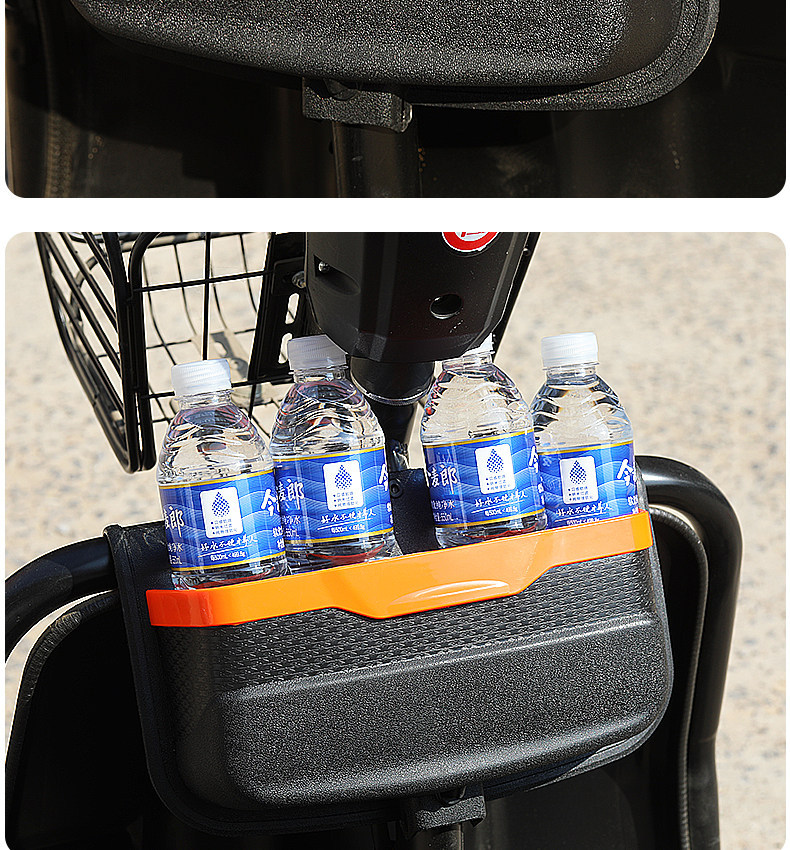 Electric Tricycle with Added Basket Storage Box, Storage Box for Delivery Vehicles, Modified Storage Box, Front Storage Box