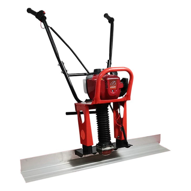 Бензин Бетонная Вибрационная Линейка Электрический Скребок Линейка Вибрационная Грунтовая Линейка Цемент Вибрационная Линейка Тротуарная Линейка