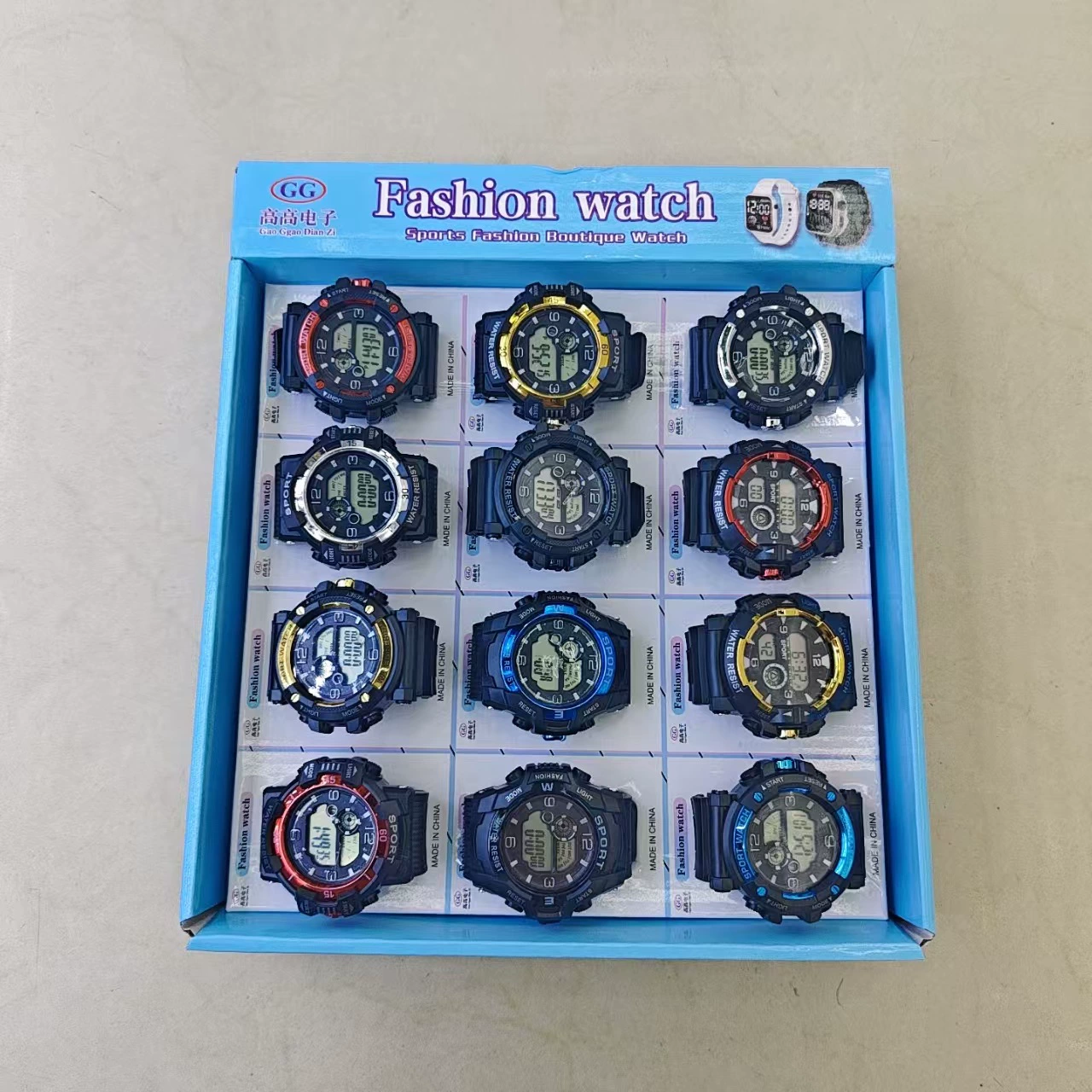 Светодиодные электронные часы спортивные часы оптом практичные подарки 5 юаней магазин детских игрушек