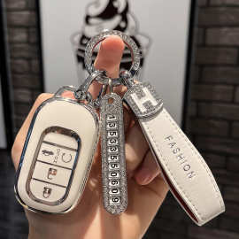 适用图片ZRV钥匙套23款CRV型格XRV缤智极湃十一代思域汽车钥匙壳