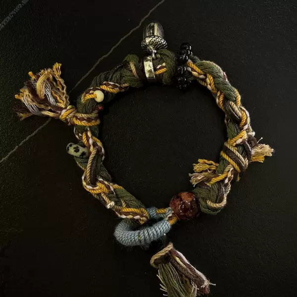 Sami Forest Ring Bracelet Woven Rope Bracelet Xizang Ethnic Style Handmade Woven Bracelet