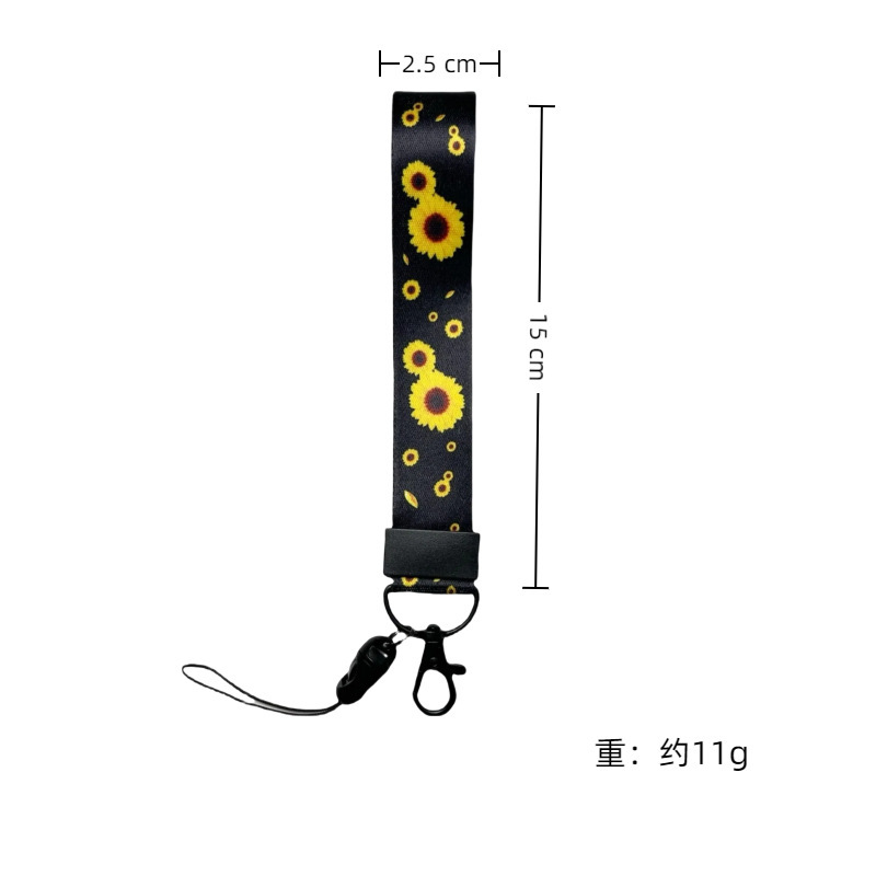 熱伝達リストウォーターカップバックルストラップファッションホット販売プリントポリエステルウェビング車のキーホルダーチェーンペンダントギフト|undefined