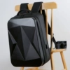 Black capacious backpack