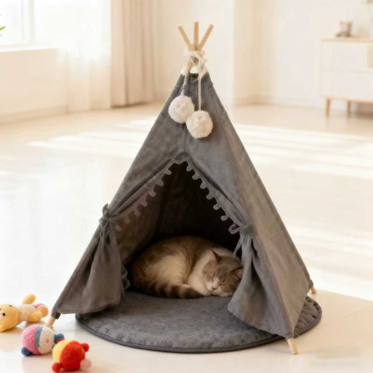 Tienda para gatos Tienda cerrada de cuatro estaciones Tienda para gatos Tienda para gatos Tienda para gatos Tienda para gatos Invierno