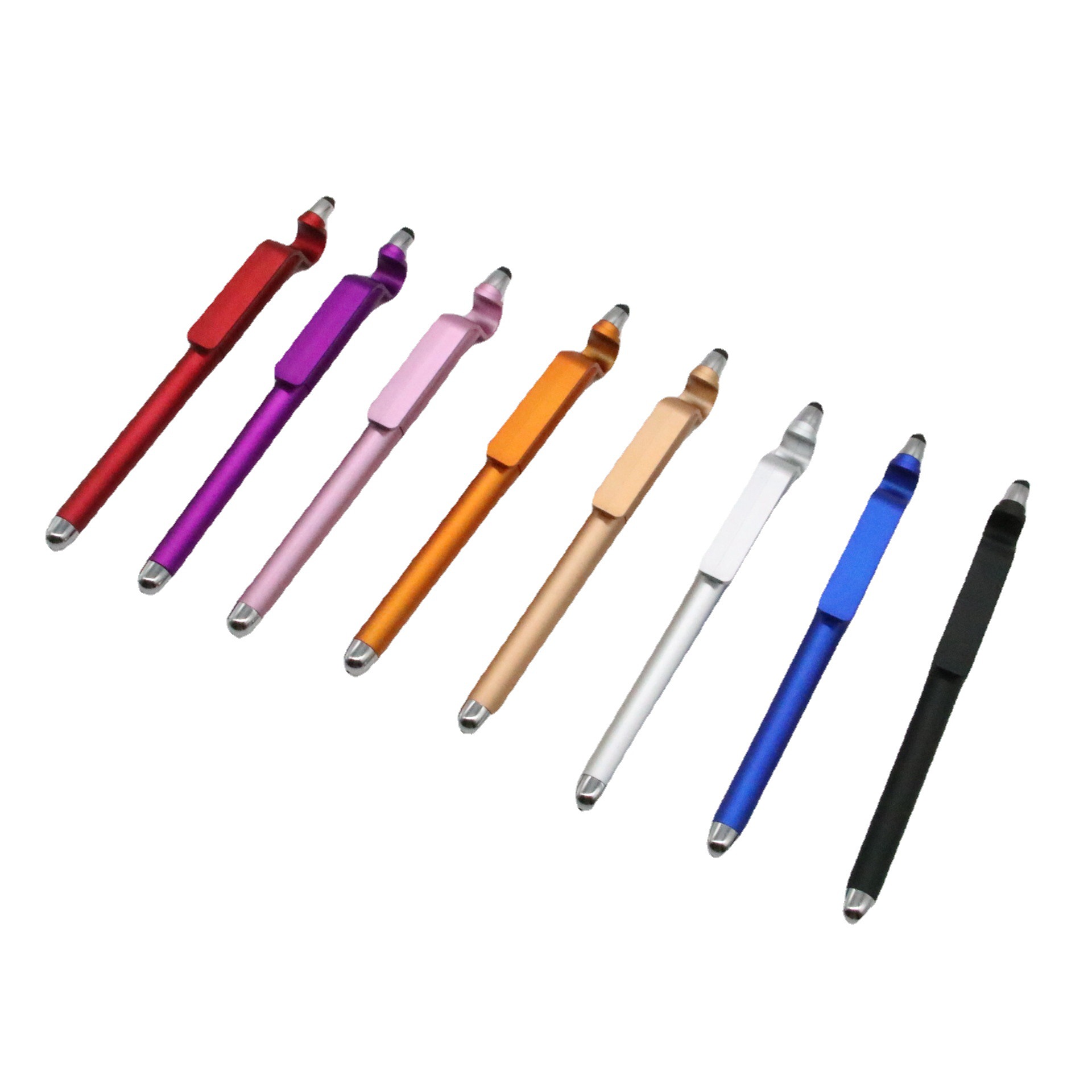 Nuevo Soporte para Teléfono Móvil con Bolígrafo Táctil, Bolígrafo de Punta Redonda, Disponible para Envío Internacional, Fabricante de Bolígrafos de Colores al por Mayor
