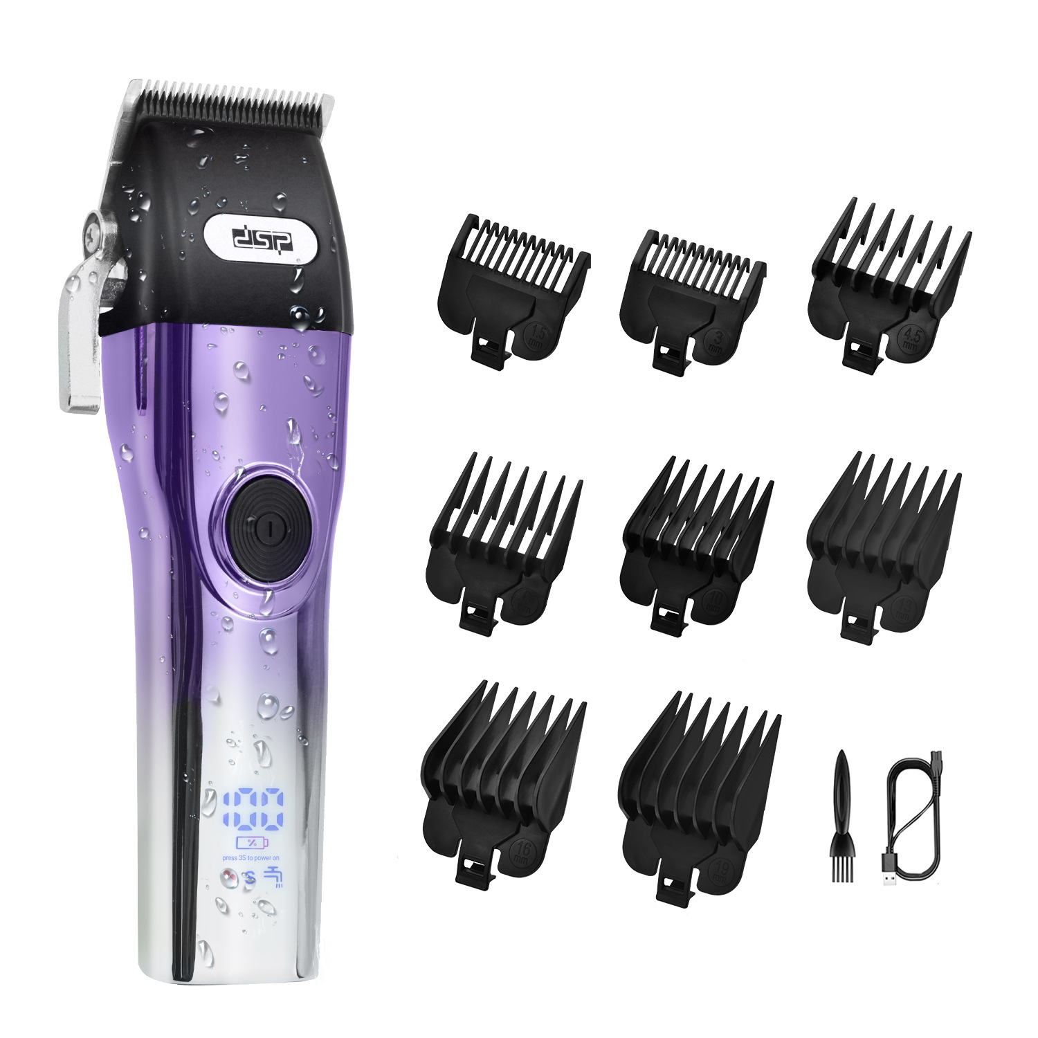 DSP Dan Song Barber Electric clippers Hair household Electric multi-function Clippers Electric Barber currency