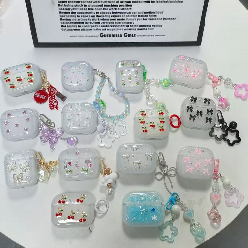 Suitable for Apple AirPods 1/2 Generation Earphone Cases, 4Th Generation Protective Cases, Pro 3Rd Generation New Model Groove Resin Earphone Covers