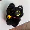 4# Yellow Bell-Little Black Cat Pendant