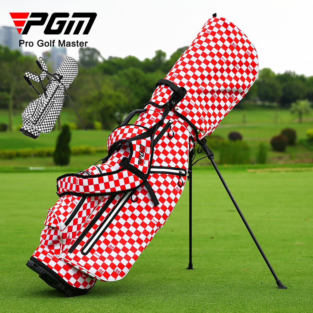 Túi đựng gậy golf PGM kiểu Hàn Quốc có chân đế, nhẹ, chống nước — QB116-Xanh huỳnh quang