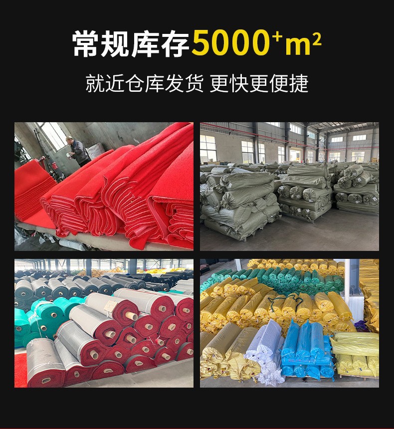 Factory Supply 2.0 Thick Nail Bottom Wire Ring Large Roll Entry Door PVC Plastic Floor Mat Car General Mat Coil
