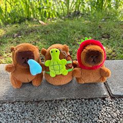 新しいカピバラキャッチャーマシン人形カピバラキーホルダーアクセサリーぬいぐるみ人形かわいい人形キーホルダー