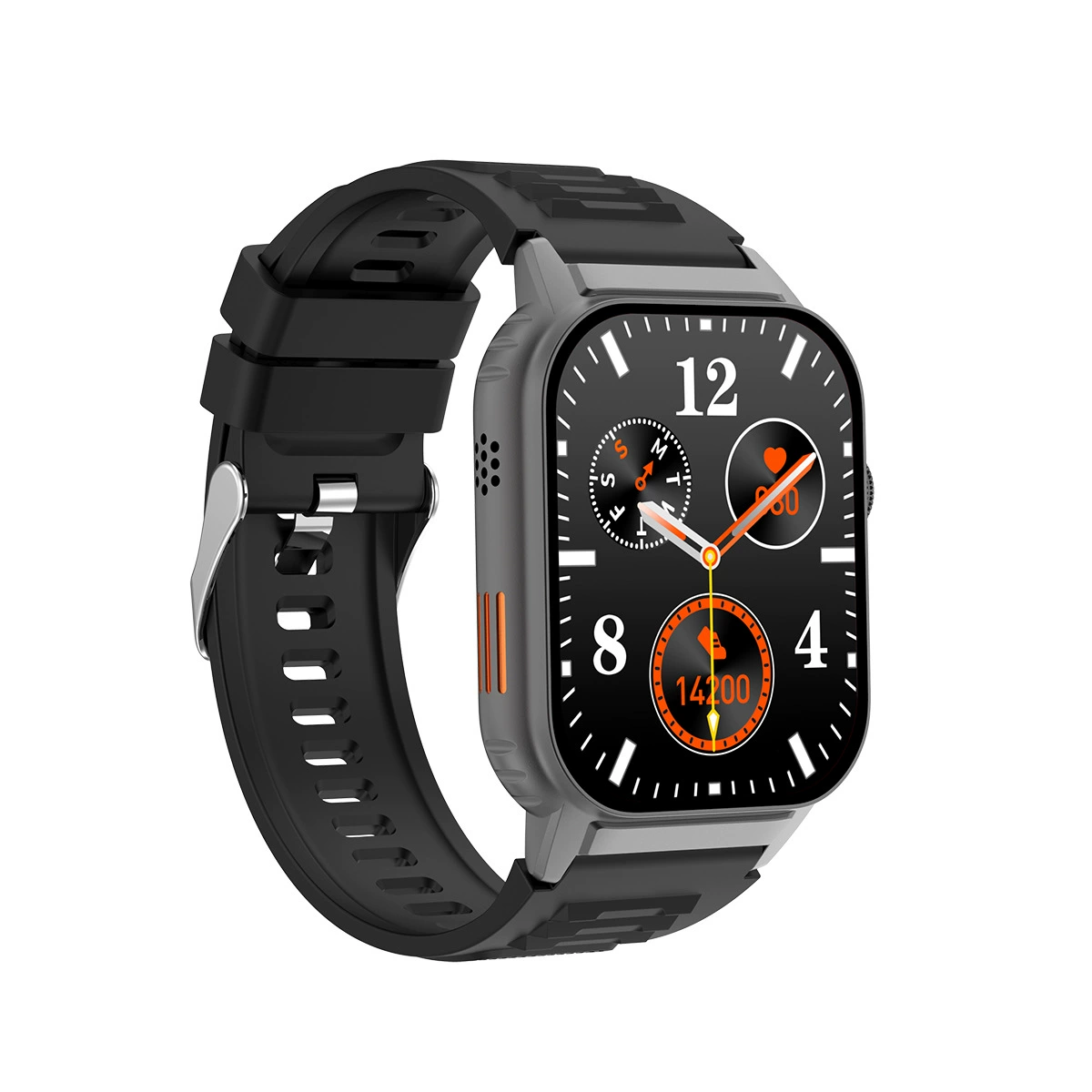 G41 Bluetooth звонок часы Heart rate motion HRV функция сливовая функция сливовая функция 2.01 дюйм высокий -разрешение большой экран