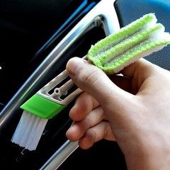 Car and Home Dual-Purpose Car Air Vent Cleaning Brush for Dust Removal, Dirt Cleaning, Narrow Gap and Small Hair Cleaning Tool