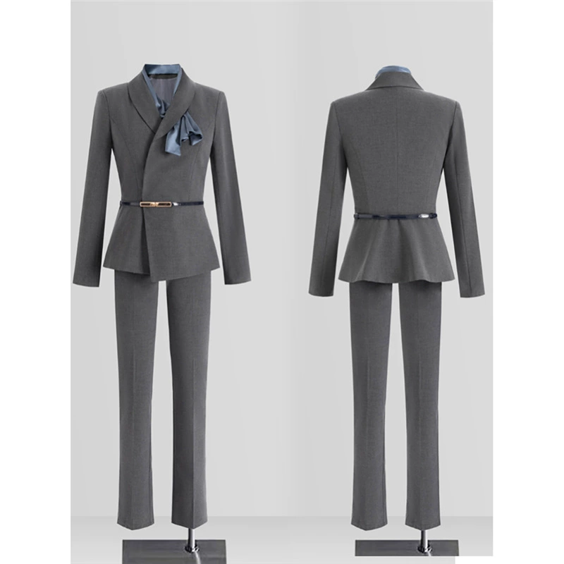 Высококачественный профессиональный костюм костюм женский 2025 весна и осень новый кейтеринг менеджер рабочая одежда женский темперамент косметолог