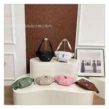 跨境爆款 alo 新款简约时尚腰包斜挎腰包多功能大容量胸包手机包