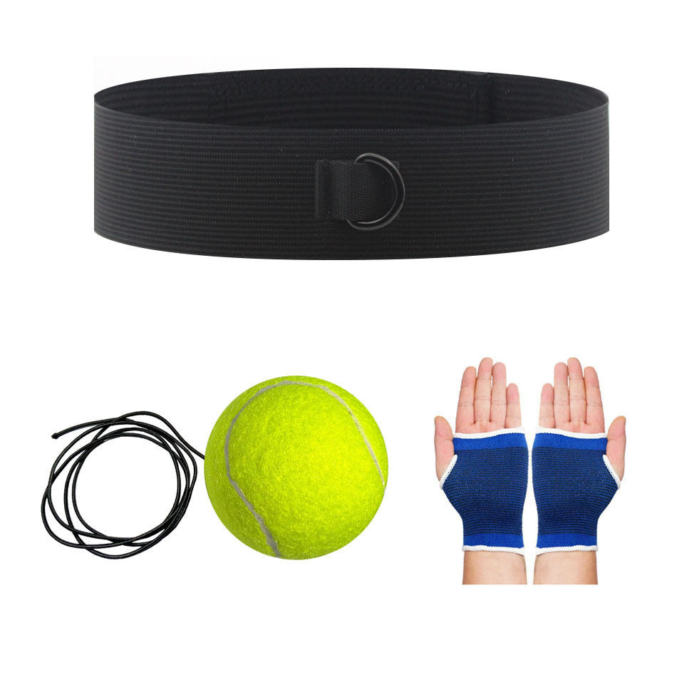 Bola de reacción de boxeo montada en la cabeza Descompresión para niños Bola de ventilación Bola de velocidad mágica Entrenamiento de habilidades para adultos Sala de fitness