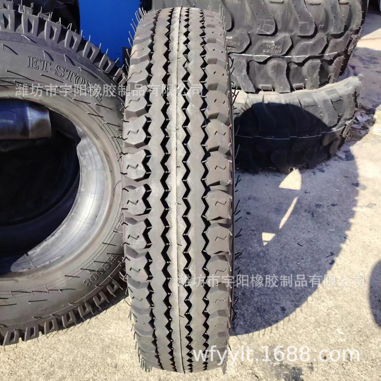 7.50-16 卡车轮胎 矿山轮胎工矿载重汽车轮胎