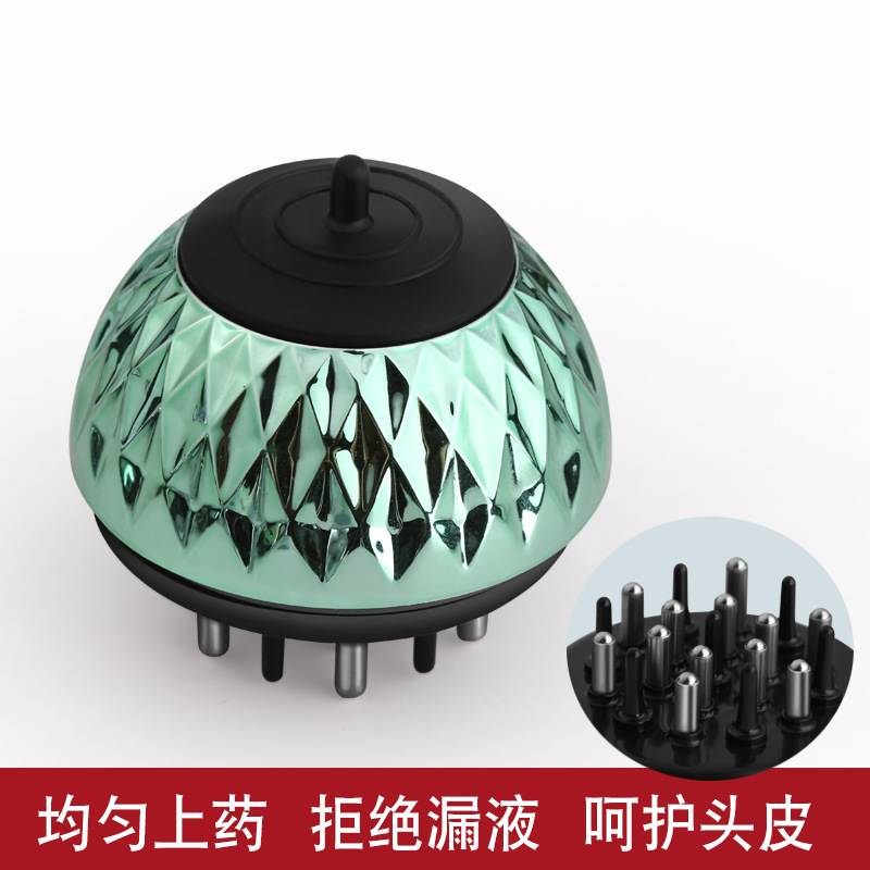 556 액체 가이드 빗 12 바늘 녹색