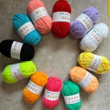 ��ɫ12ɫë��1��ͯ�ֹ�DIY����������N���׃��@����ë�������