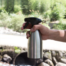 304不锈钢喷洒油壶手握喷头防漏控油油户外野营按压式烧烤油瓶