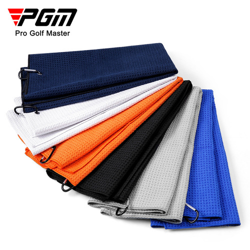 PGM Golf Towel Wipe Club Bag Cleaning Cloth Waffle Water-Absorbent Quick-Drying Sports Towel 40x60cm Large