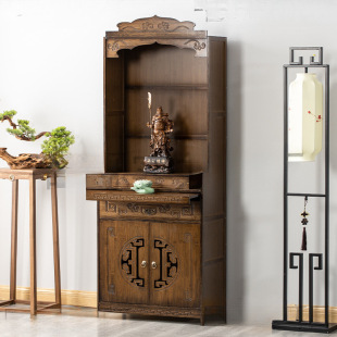 Buddha Cabinet, Buddha Statue, Altar, Buddhist Niche, New Chinese Style Altar, Standing Cabinet, Buddha Table, Household Altar, Buddha Statue, Incense Table