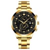 Steel belt, quartz watches, men's watch, calendar, wholesale, simple and elegant design
