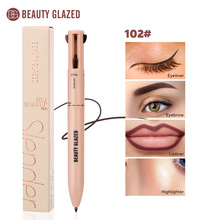BEAUTY GLAZED�羳������ɫ���D�A��ü�P��һ�P��о��ˮ�@ɫ