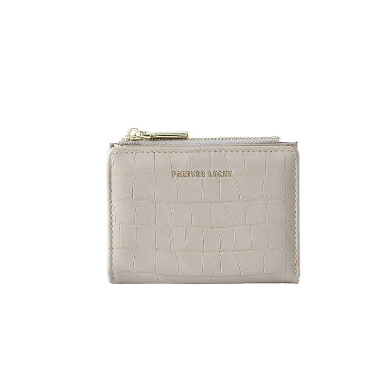 Nueva cartera de las mujeres corto simple titular de la tarjeta de verano cartera transfronteriza Comercio exterior cremallera monedero al por mayor