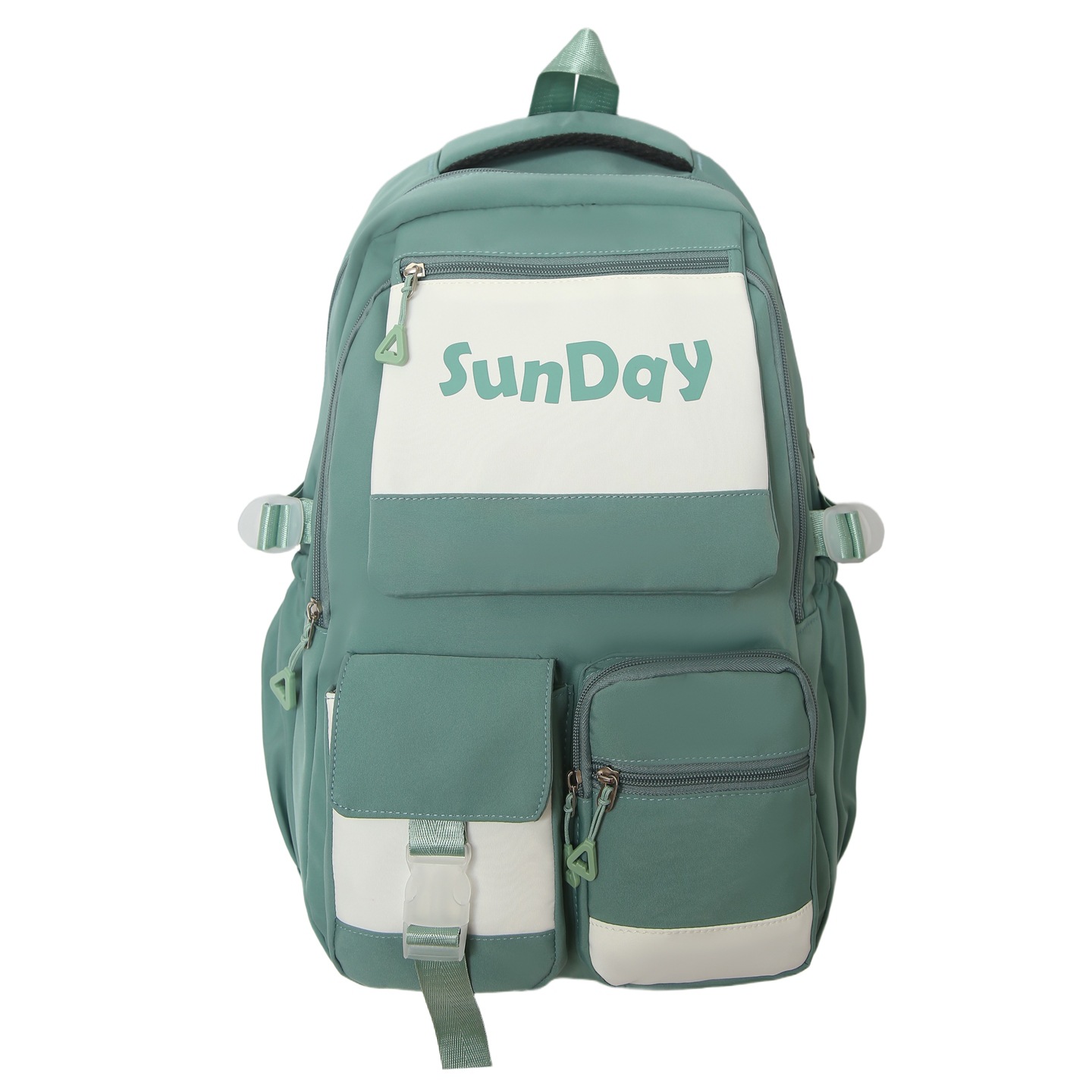 JIAYISTAR nueva mochila de alta capacidad, mochila de bolsillo grueso, mochila de estudiantes de secundaria