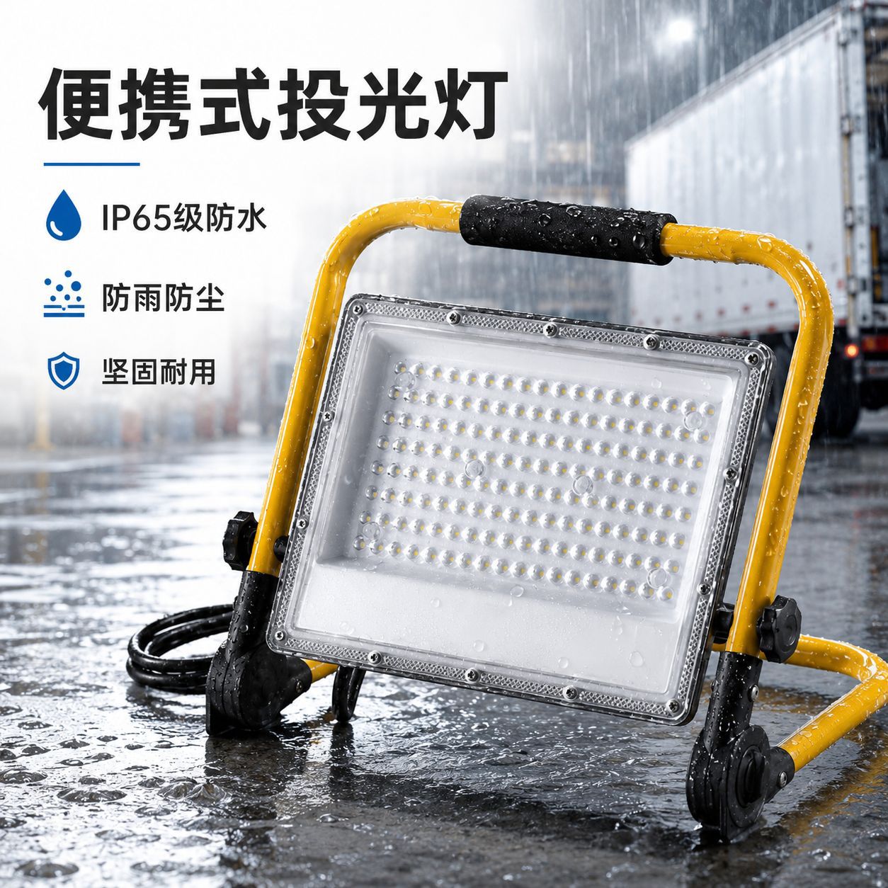 Transfronterizos led floodlight portátil floodlight portátil sitio de construcción de ingeniería de iluminación de almacén plegable fabricantes de floodlight venta caliente