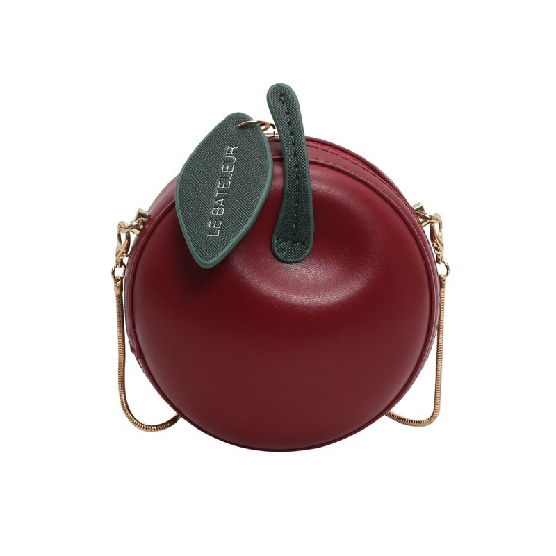 Borsa a tracolla piccola, rotonda, fresca e carina da donna, nuova collezione Niche Chain Mini a tinta unita, tendenza estiva 2024._voghion.com