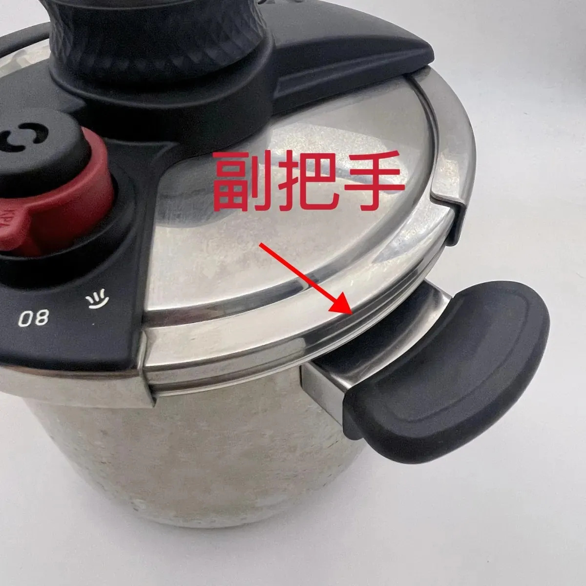 Stainless steel aluminum pot pressure cooker single-hole pot handle, heat-resistant bakelite pot handle, soup pot handle, pressure cooker handle accessories