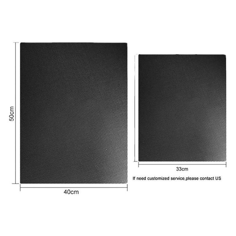 Suministro directo de fábrica papel de aceite de alta temperatura estera de la barbacoa estera de microondas placa de cocción de teflón papel de hornear resistente a altas temperaturas