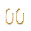 Design earrings, advanced fashionable silver needle, trend of season, silver 925 sample, high-quality style, wholesale