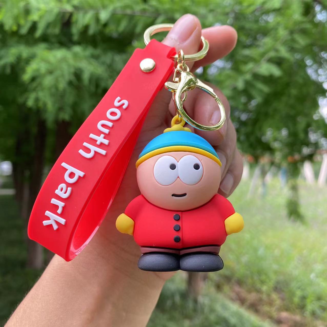 Cross-Border American Band South Park llavero South Park muñeca pareja colgante muñeca máquina pequeño regalo