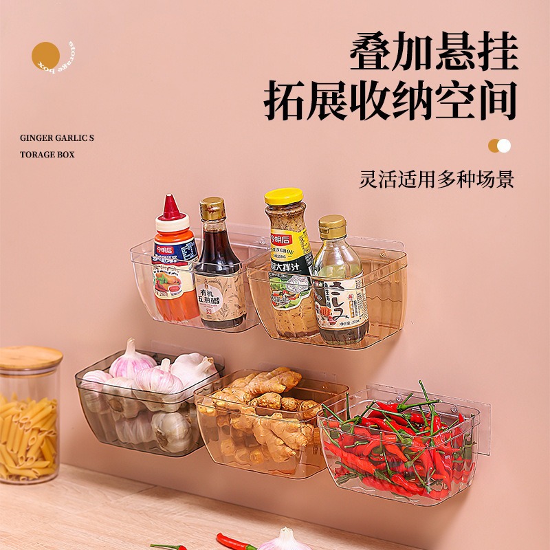 Cesta colgante pequeña de cocina, baño, almacenamiento de artilugios, estantería colgante de baño, cesta colgante al lado de la cama