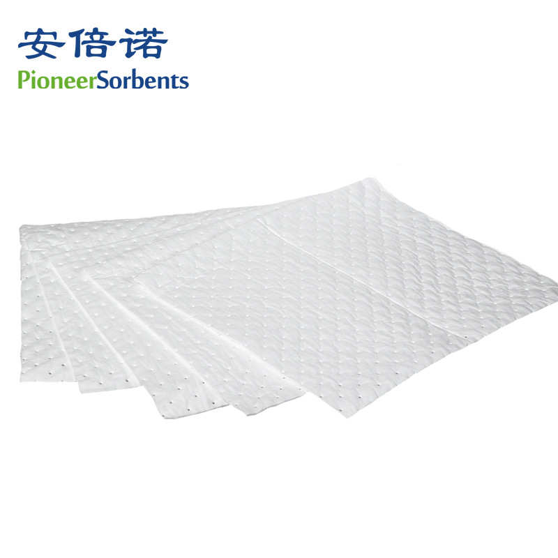 PP吸油棉 海事溢油吸油垫 吸附棉 吸油毯 吸油片3mm